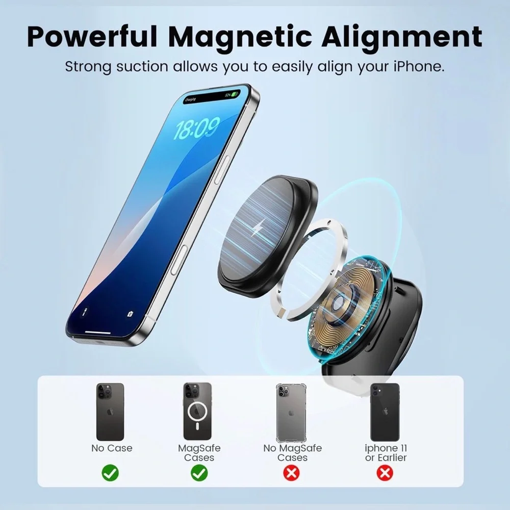 EnergyCell 3-in-1 Wireless Charging Station